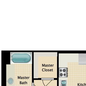 3 Bed 2 Bath A